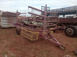 Transbordo com Rodas para Transporte de Canos