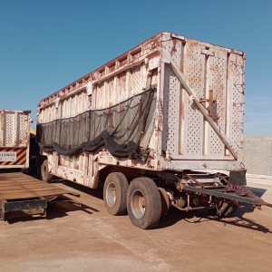 Reboque canavieiro Rodofort Tombo Direito 12X2,60m ano 2007